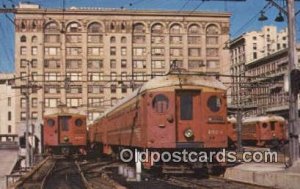 Big Red Cars Pacific Electric Ry, CA, USA Unused 