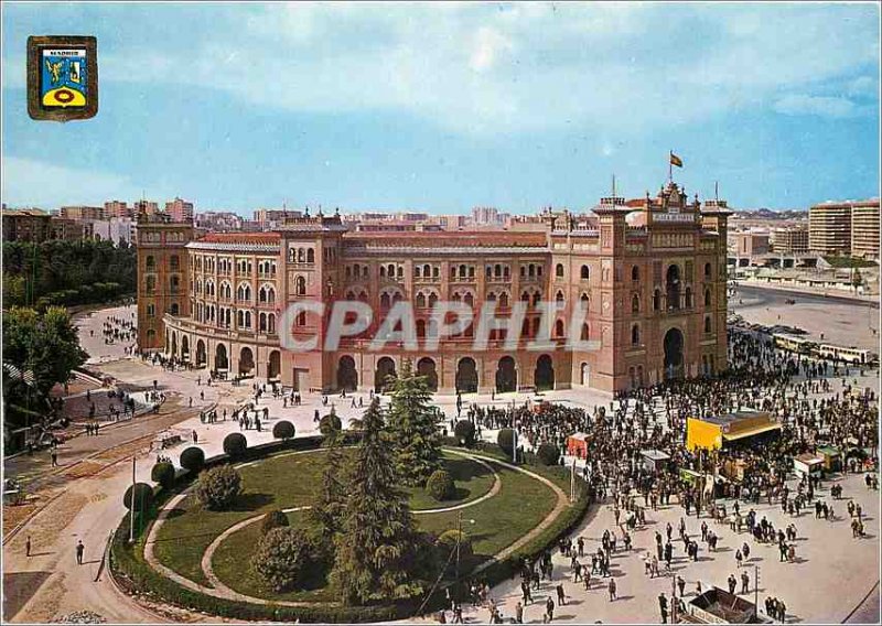 Postcard Modern Madrid Bullring