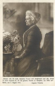 Empress Auguste Viktoria 1914 Call to Women 