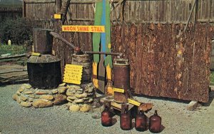 USA Hillbilly Village Moonshine Still Tennessee Chrome Postcard 08.20