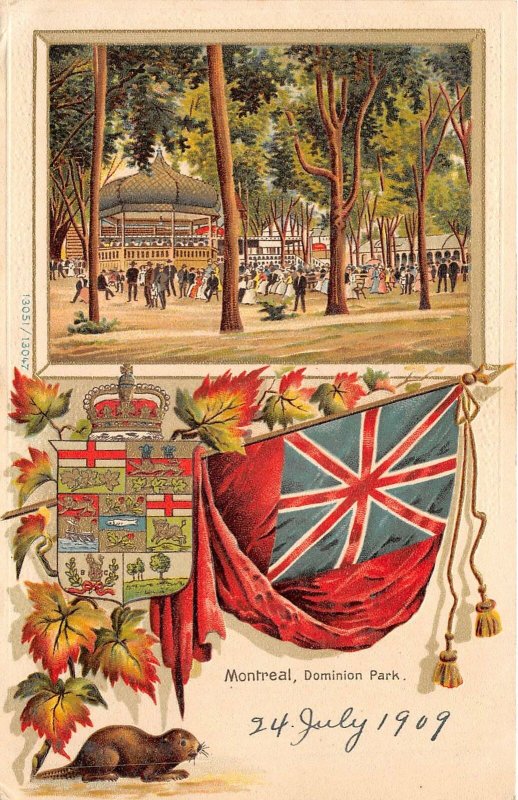 br105918 dominion park montreal canada  litho