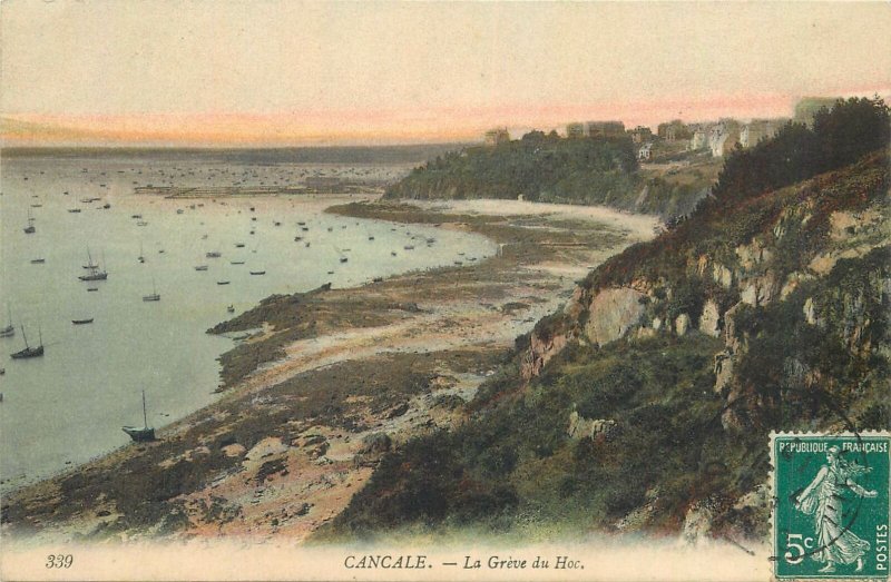 Postcard France Cancale Greve du hoc