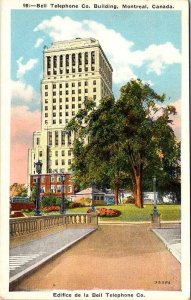 Postcard BUILDING SCENE Montreal Quebec QC AO0879