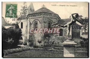 Postcard Laon Old Chapel Of The Templars