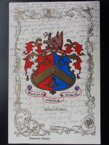 Bradford Heraldic Coat of Arms c1905