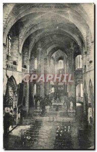 Old Postcard Vannes L & # 39Interieur of the Cathedral Organ