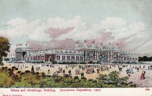 NORFOLK, Virginia, PU-1907; Mines And Metallurgy Building, Jamestown Exposition