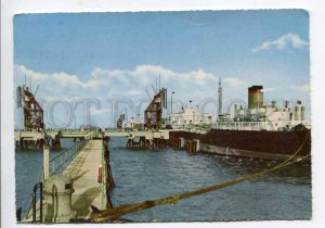 402189 GERMANY WILHELMSHAVEN ships liners Old RPPC