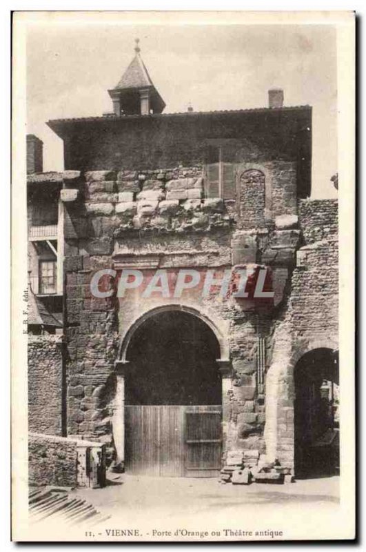 Vienna Postcard Old Porte d & # 39orange or ancient theater