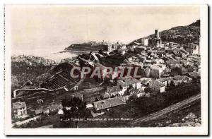 Old Postcard La Turbie And Panorama View Of Monaco