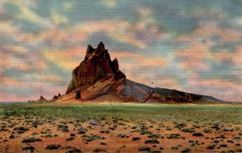 SHIPROCK, N. M., GREAT SOUTHWEST, HIGHWAY U. S. Postcard