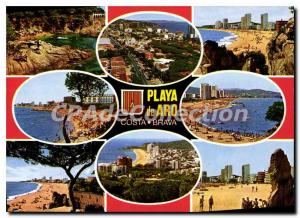 Modern Postcard Costa Brava Playa de Aro