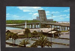 FL Fishermans Wharf Restaurant Clearwater Beach Florida Postcard Bridge Tzekas