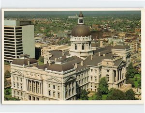 Postcard Indiana State Capitol Indianapolis Indiana USA