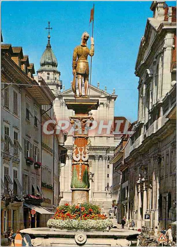 Postcard Modern Solothurn Hauptgasse