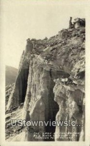 Lady of the Organ, Real photo - Red Rock Canyon, California CA  