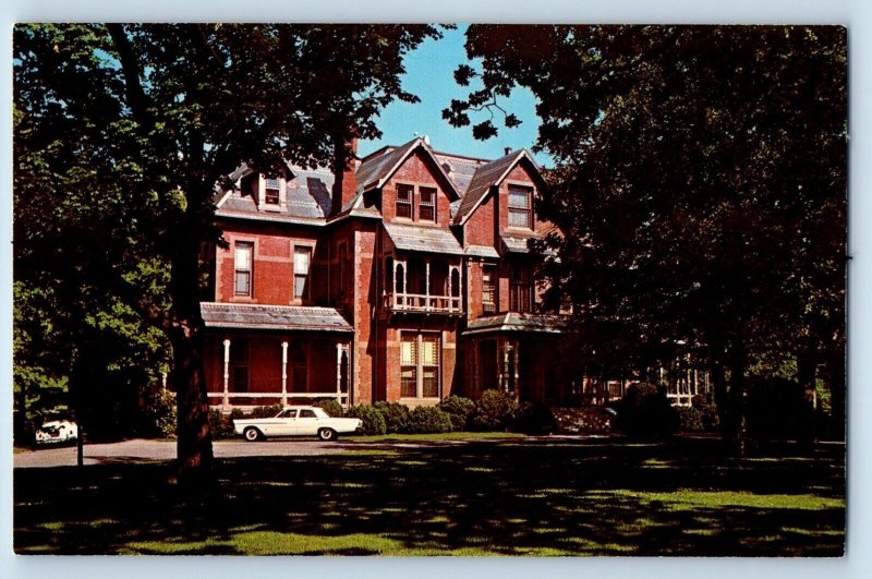 Raleigh North Carolina Postcard Governor's Mansion Historic State c1960 Vintage