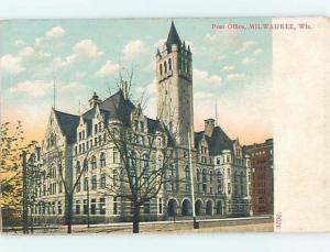 Pre-1907 POST OFFICE Milwaukee Wisconsin WI A3597