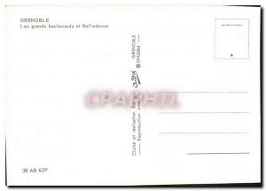 Modern Postcard Grenoble boulevards and Belledone