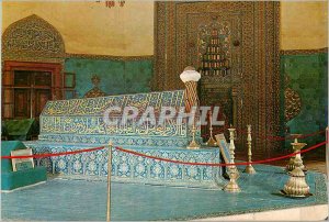 Postcard Modern Turkey Bursa inside the Green Mausoleum and the Tomb of Sulta...