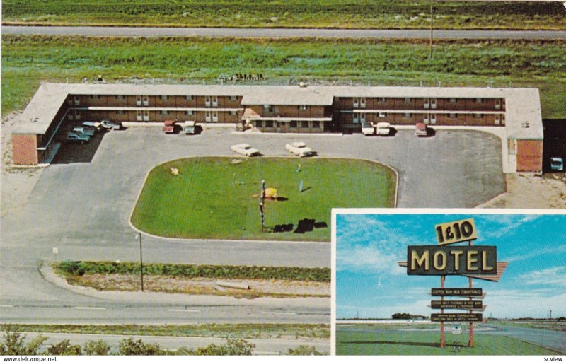 BRANDON, Manitoba, Canada, 1940-60s; 2-Views, Motel 1 & 10, Classic Cars