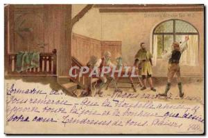 Postcard Old Schiller's Wilhelm Tell