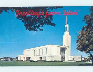 Pre-1980 TEMPLE SCENE Ogden Utah UT c6430