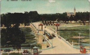 Spain Valencia Puente del Real Postcard C111