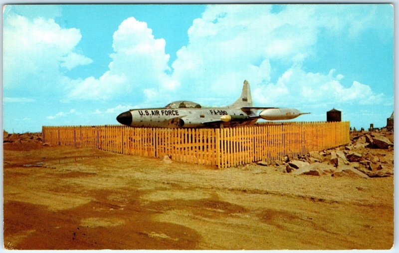 1961 Pikes Peak CO Lockheed F-94 Starfire Air Force Jet Colo Springs Squadron A6