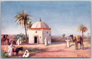 Morocco c1910 Tucks Oilette Postcard A Moorish Sainthouse