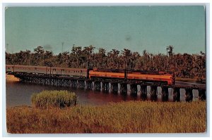 Southern Pacific Train Railroad Co. New Orleans Louisiana LA Vintage Postcard
