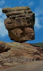 Balanced Rock Garden of the Gods - Colorado Springs , Colorado CO