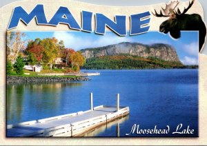 Maine Rockwood Mount Kineo Moosehead Lake
