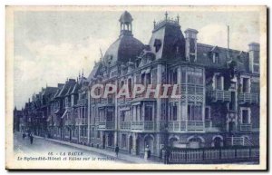 La Baule sur Mer Old Postcard Splendid Hotel and Villas on the embankment