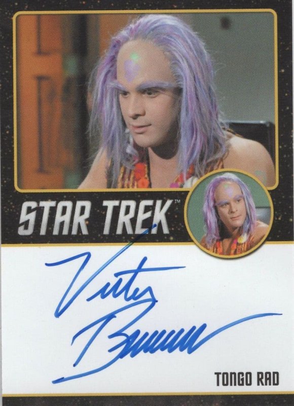 Victor Brandt Star Trek The Original Series Hand Signed Photo Card