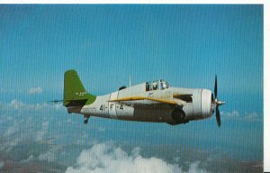 Aeroplanes Postcard - Grumman FM-2 Wildcat - Historic U.S Navy Fighter Ref 3420A