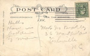 Pine Bluff Arkansas 1913 Postcard Pine Bluff Compress & Warehouse Cotton