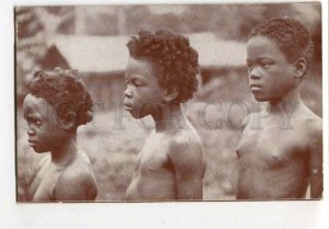 400011 CONGO BELGE Mission Coquilhatville nude children 1927 Borgerhout-Anvers