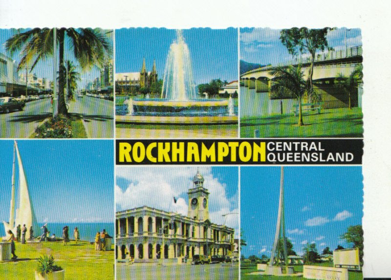 Australia Postcard - Views of Rockhampton - Central Queensland - Ref 20506A