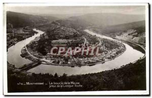 Old Postcard Montherme Buckle Meuse taking the Long Rock