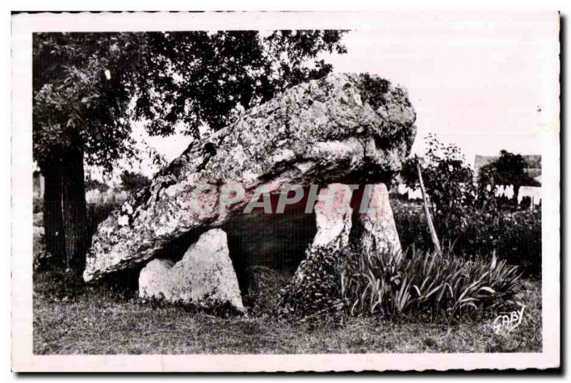 Old Postcard Poitiers La Pierre Levee