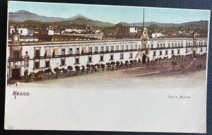 Mint Mexico Color Picture Postcard National Palace View