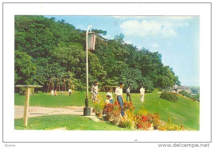 King George V Park, Children, Singapore, 1940-1960s