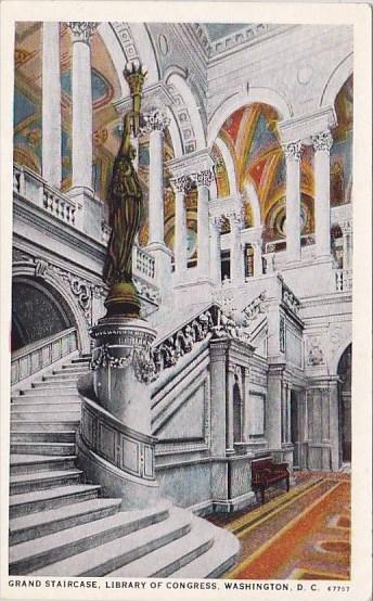 Grand Staircase Library Of Congress Washington D C