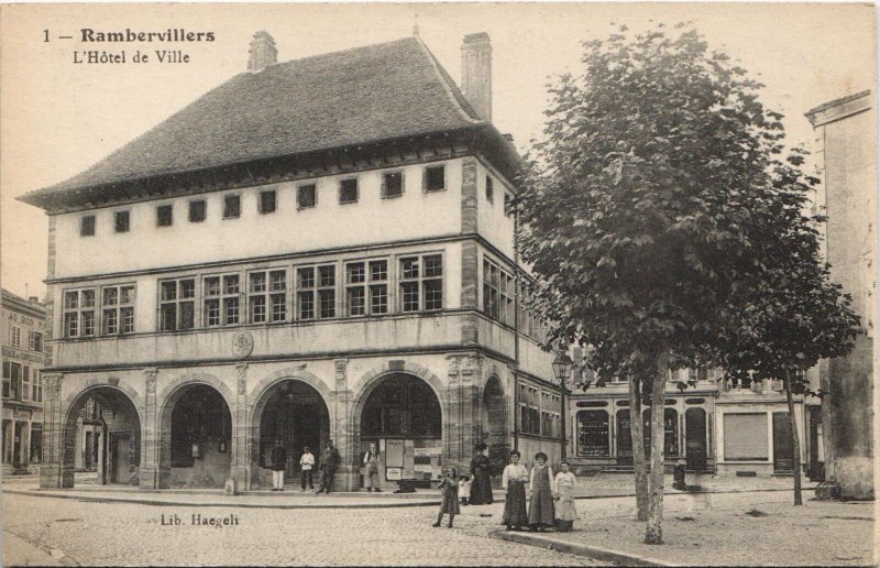 CPA RAMBERVILLERS - L'Hotel de Ville (154454)