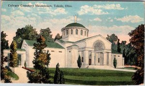 Postcard CEMETERY SCENE Toledo Ohio OH AK6717