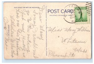 c1930's Greetings From Vermont VT, Lake View Posted Vintage Postcard 