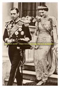 mm584 -Duke of Kent & Princess Marina on way to coronation King GVI - photo 6x4