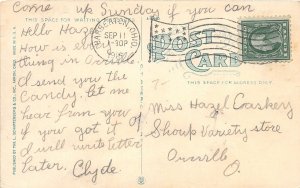 F87/ Barberton Summit County Ohio Postcard c1910 Barn 3 barber's Farm 1