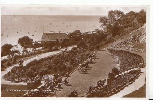 Essex Postcard - Cliff Gardens - Westcliff on Sea - Real Photograph - Ref ZZ5053